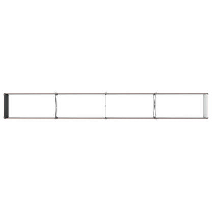 Raised Garden Bed Brown 320 x 40 x 55 cm cold-rolled steel