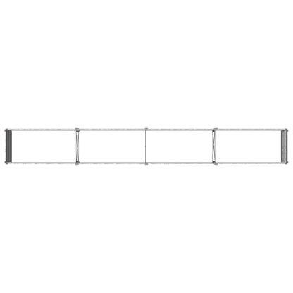 Raised Garden Bed Silver 320 x 40 x 55 cm galvanized
