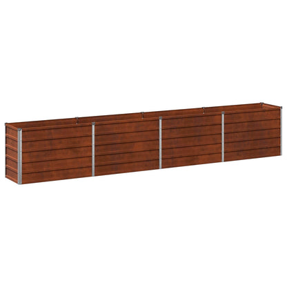 Raised Garden Bed Rusty 320 x 40 x 55 cm corton