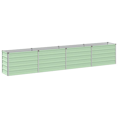 Raised Garden Bed Pastel Green 320 x 40 x 55 cm