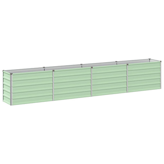 Raised Garden Bed Pastel Green 320 x 40 x 55 cm