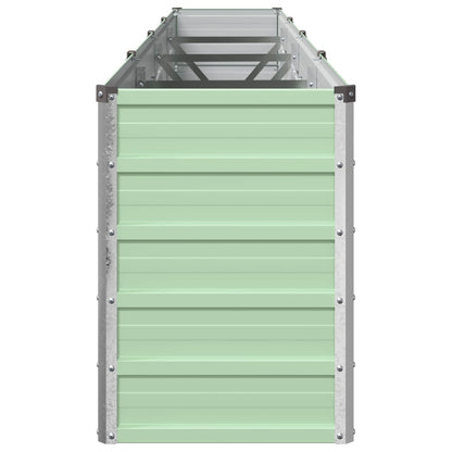 Raised Garden Bed Pastel Green 320 x 40 x 55 cm
