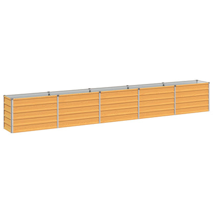 Raised Garden Bed Natural 400 x 40 x 55 cm cold-rolled steel