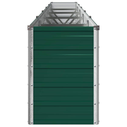 Raised Garden Bed Green 400 x 40 x 55 cm Galvanized steel