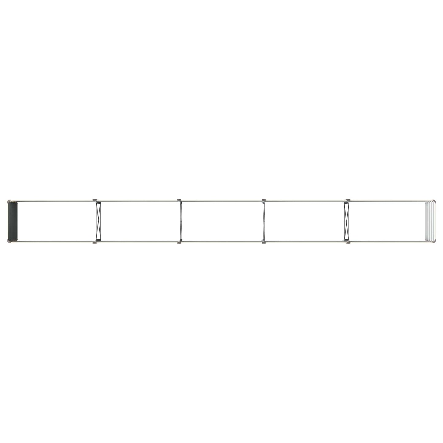 Raised Garden Bed Ivory 400 x 40 x 55 cm cold-rolled steel