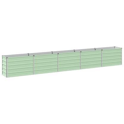 Raised Garden Bed Pastel Green 400 x 40 x 55 cm