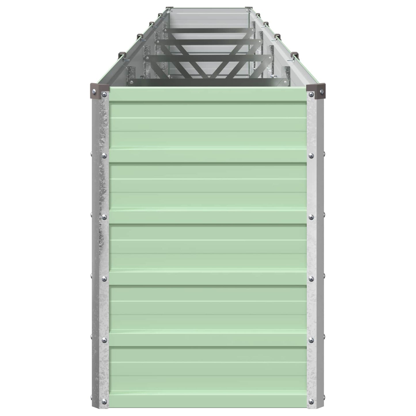 Raised Garden Bed Pastel Green 400 x 40 x 55 cm