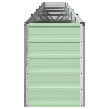 Raised Garden Bed Pastel Green 400 x 40 x 55 cm
