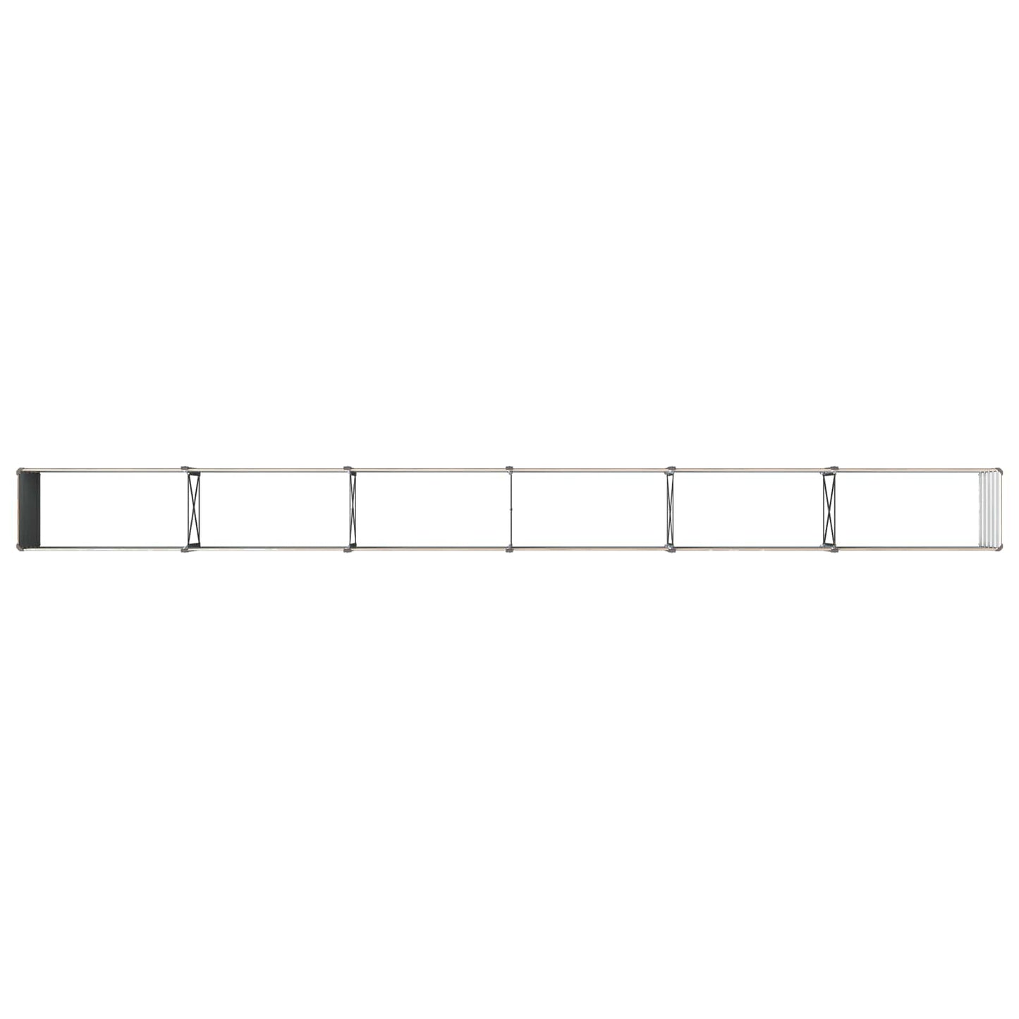 Raised Garden Bed Wood Brown 480 x 40 x 55 cm cold-rolled steel