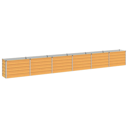 Raised Garden Bed Natural 480 x 40 x 55 cm cold-rolled steel
