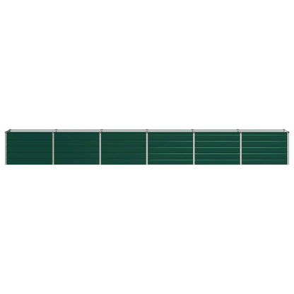Raised Garden Bed Green 480 x 40 x 55 cm cold-rolled steeel