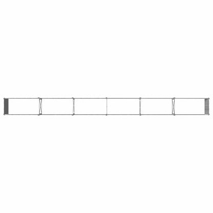 Raised Garden Bed Silver 480 x 40 x 55 cm galvanized