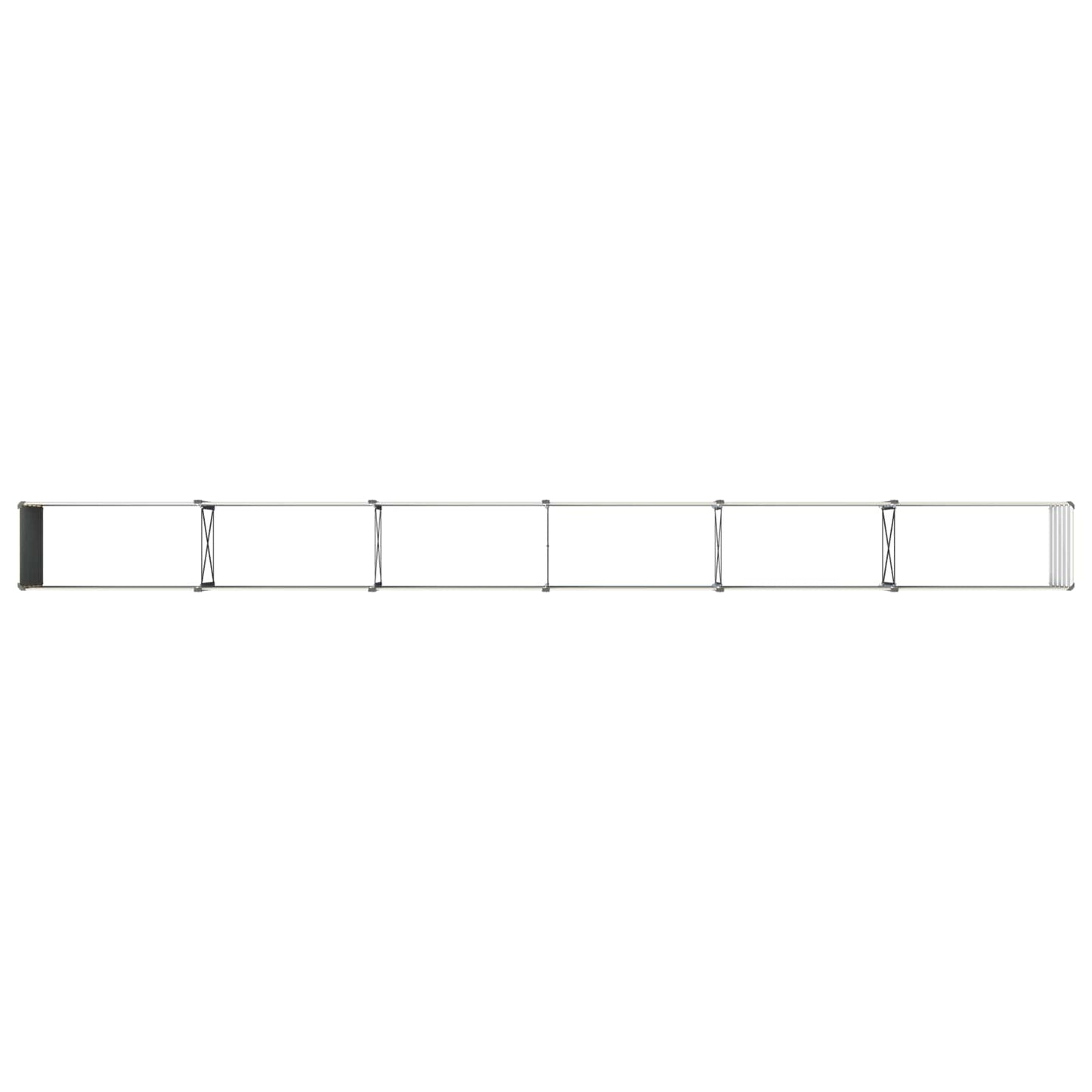 Raised Garden Bed Ivory 480 x 40 x 55 cm cold-rolled steel