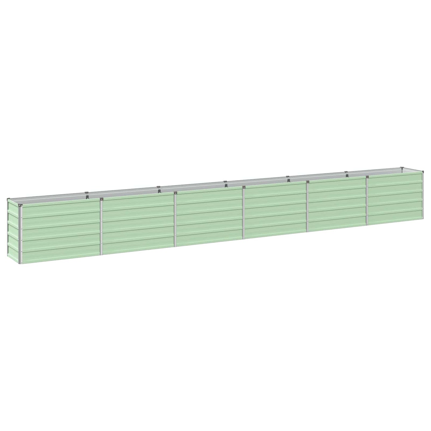 Raised Garden Bed Pastel Green 480 x 40 x 55 cm
