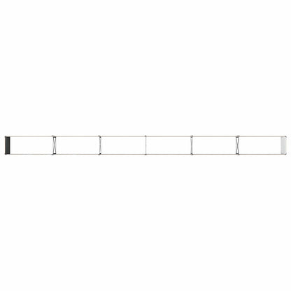 Raised Garden Bed Wood Brown 600 x 40 x 55 cm cold-rolled steel