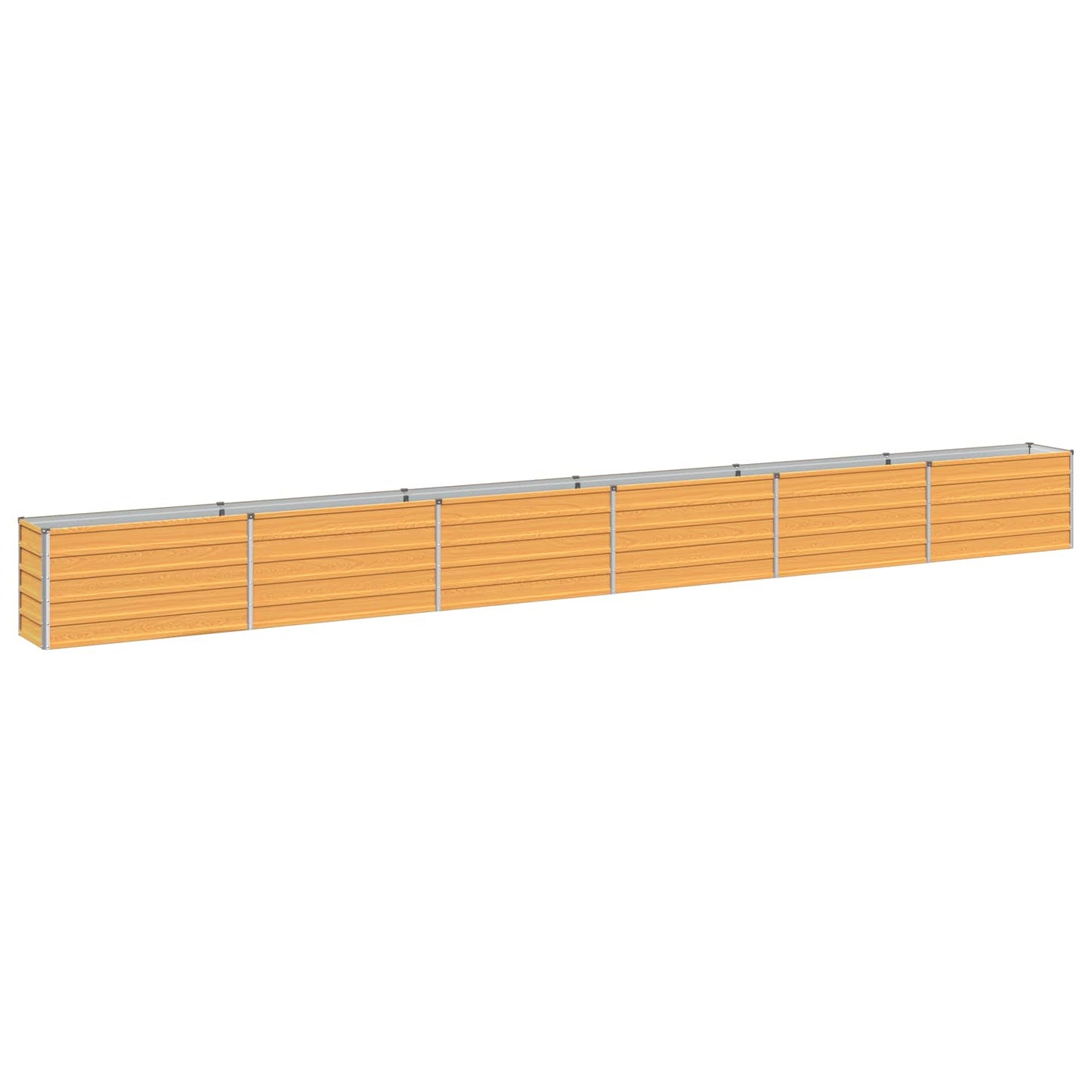 Raised Garden Bed Natural 600 x 40 x 55 cm cold-rolled steel