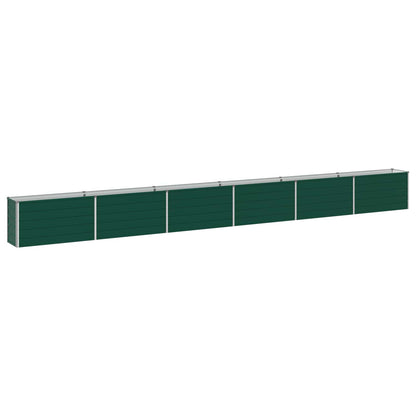 Raised Garden Bed Green 600 x 40 x 55 cm cold-rolled steeel