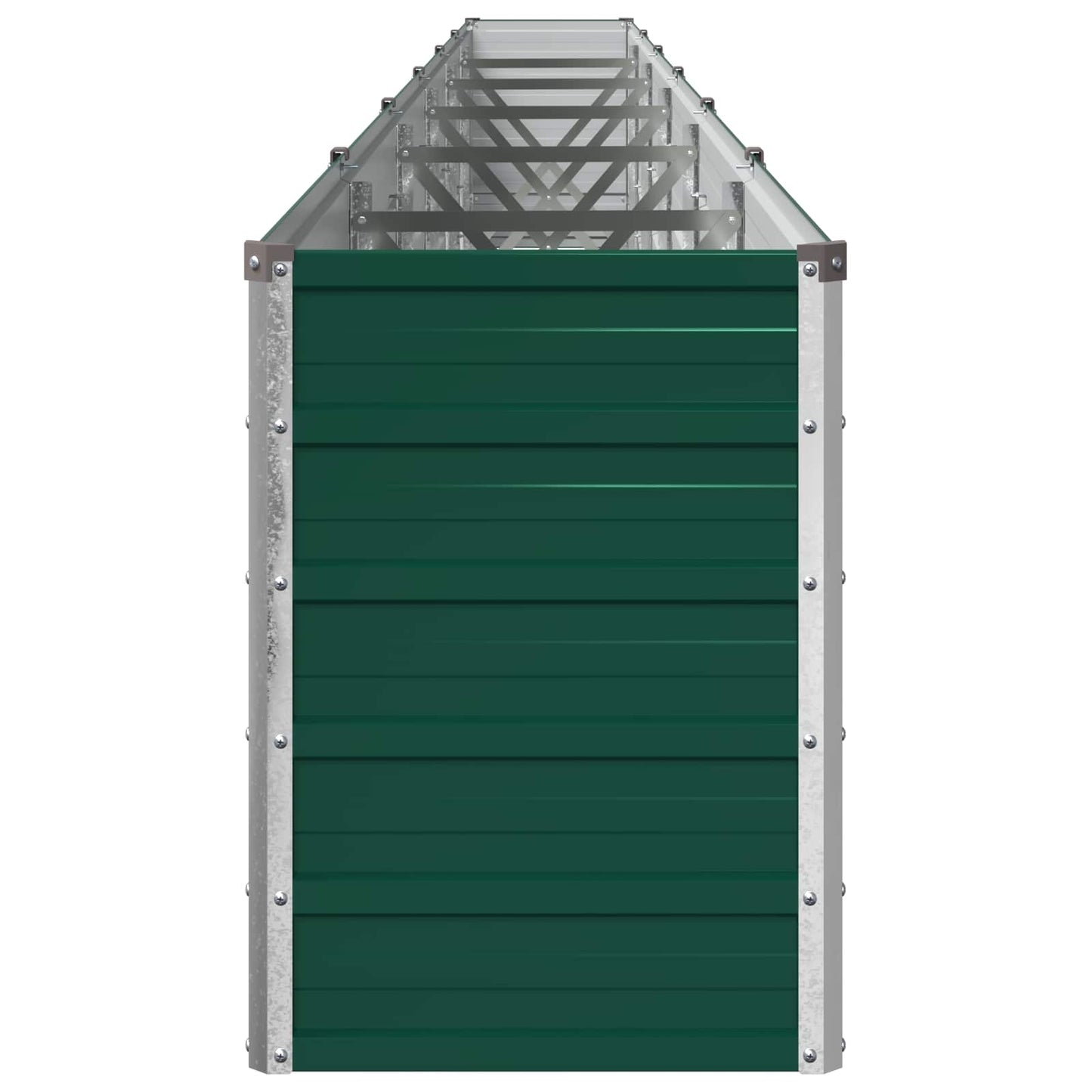 Raised Garden Bed Green 600 x 40 x 55 cm cold-rolled steeel
