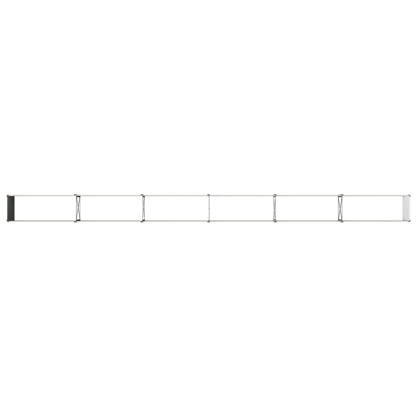 Raised Garden Bed Ivory 600 x 40 x 55 cm cold-rolled steel