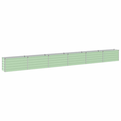Raised Garden Bed Pastel Green 600 x 40 x 55 cm