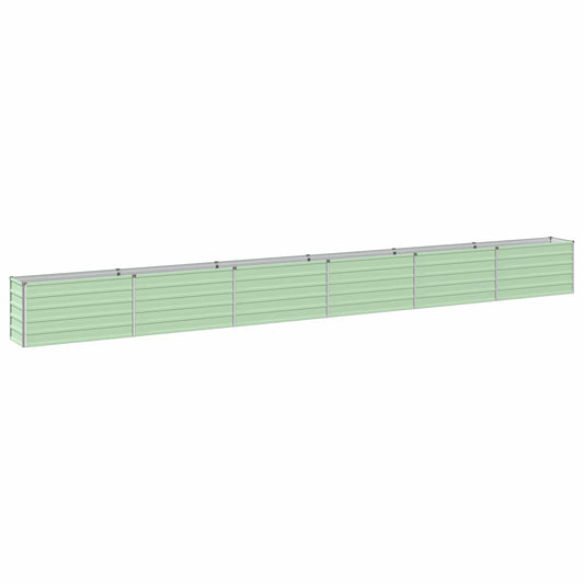 Raised Garden Bed Pastel Green 600 x 40 x 55 cm