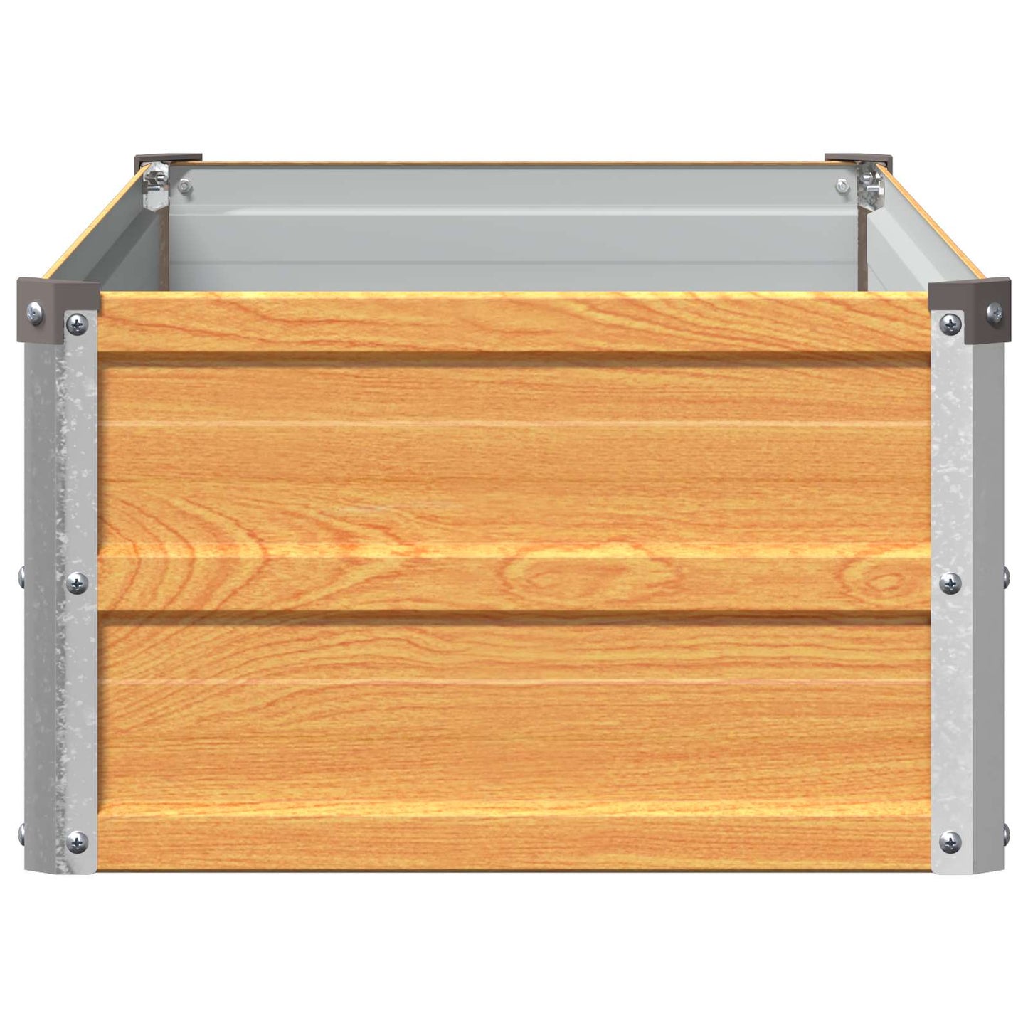 Raised Garden Bed Natural 100 x 40 x 24 cm cold-rolled steel