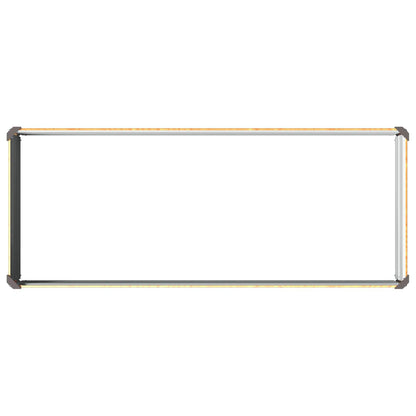 Raised Garden Bed Natural 100 x 40 x 24 cm cold-rolled steel