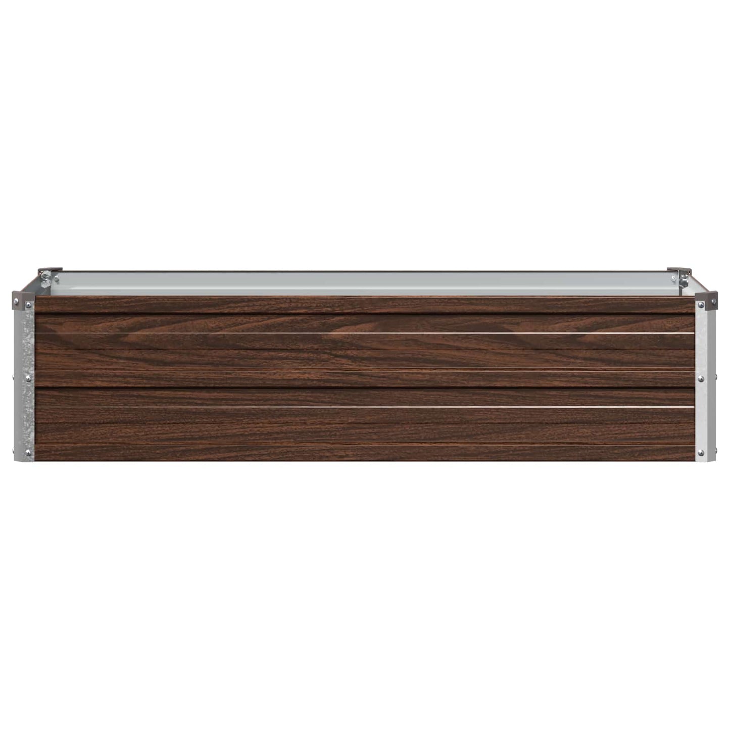 Raised Garden Bed Black 100 x 40 x 24 cm cold-rolled steel