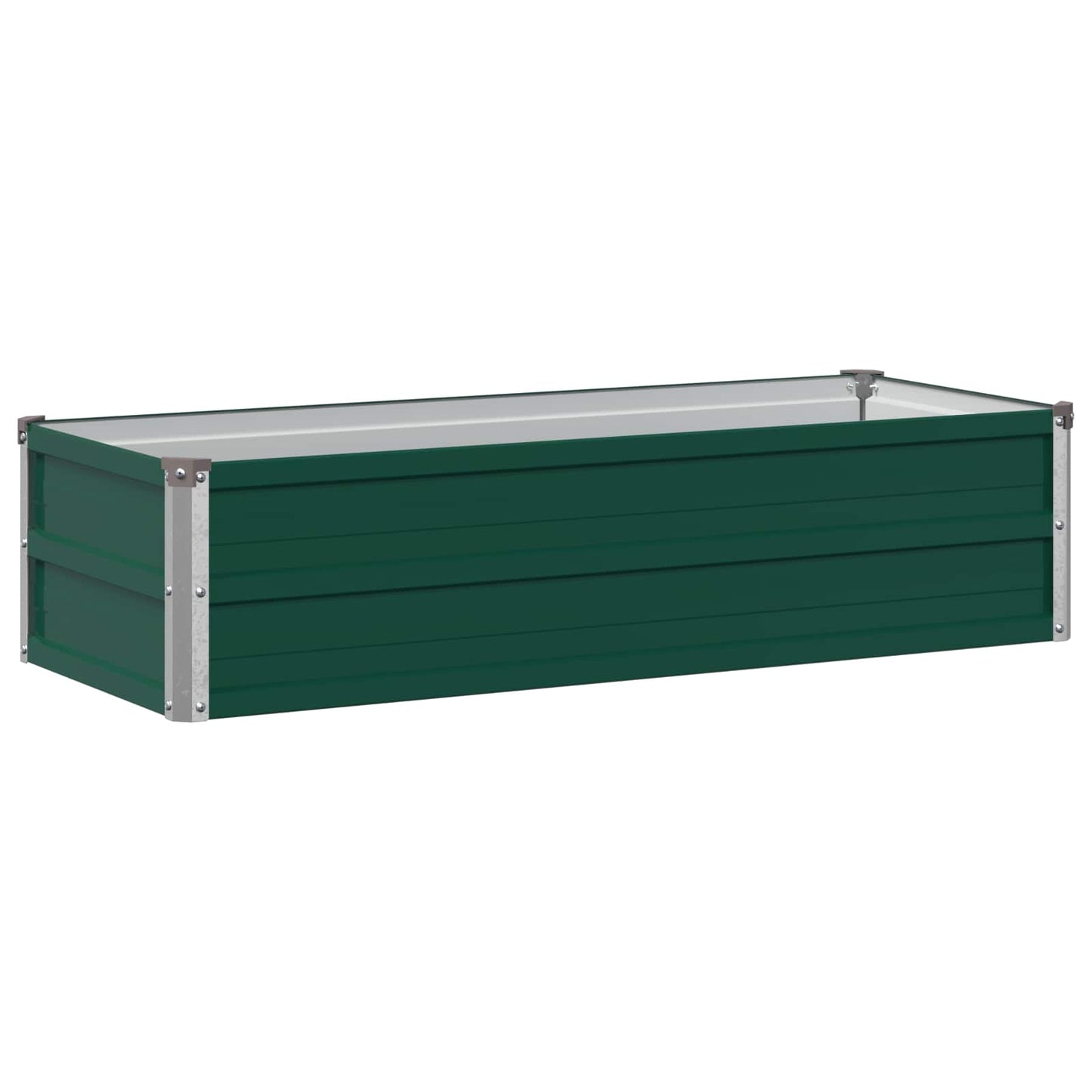 Raised Garden Bed Green 100 x 40 x 24 cm cold-rolled steeel