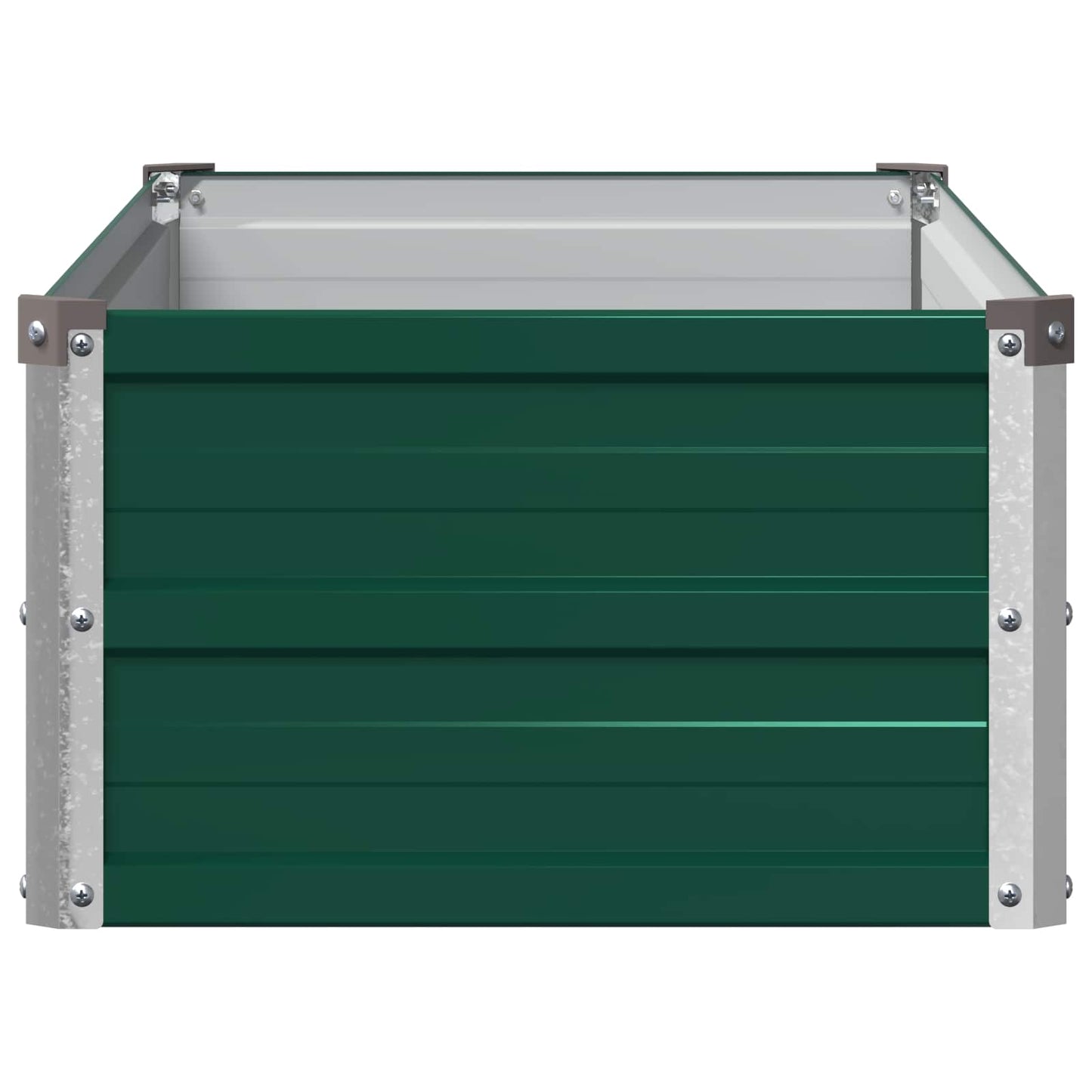 Raised Garden Bed Green 100 x 40 x 24 cm cold-rolled steeel