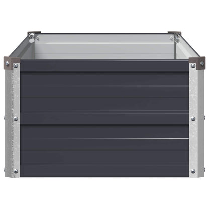 Raised Garden Bed Anthracite 100 x 40 x 24 cm cold-rolled steel