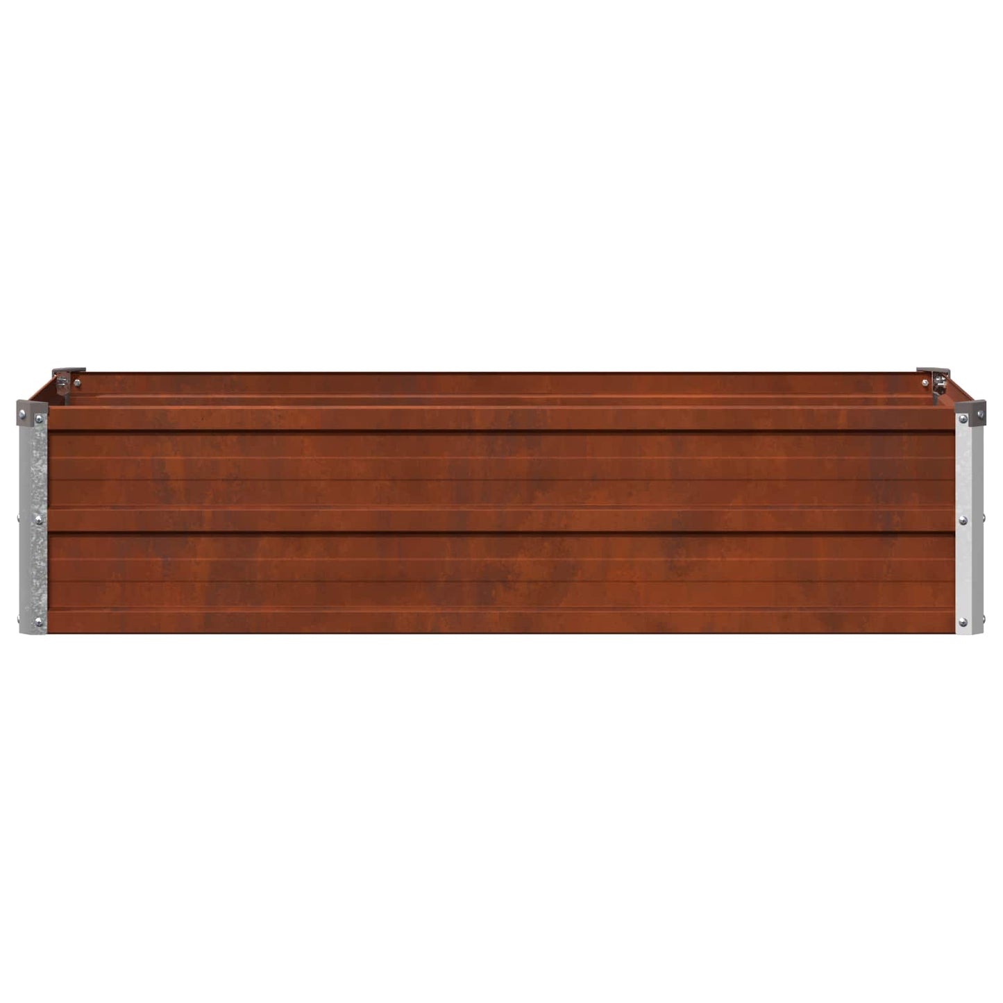 Raised Garden Bed Rusty 100 x 40 x 24 cm corton