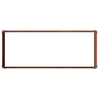 Raised Garden Bed Rusty 100 x 40 x 24 cm corton