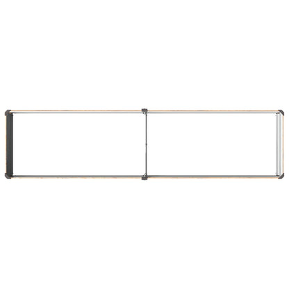 Raised Garden Bed Wood Brown 160 x 40 x 24 cm cold-rolled steel
