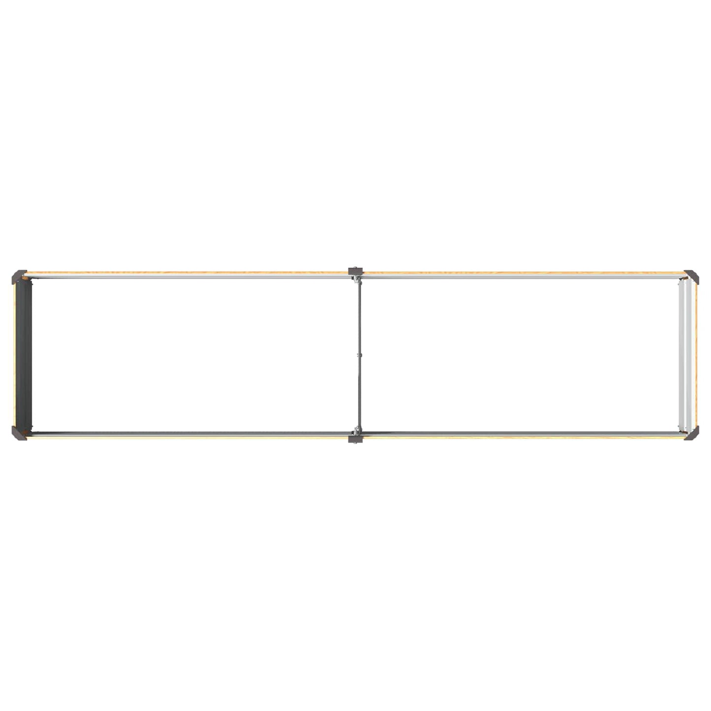Raised Garden Bed Natural 160 x 40 x 24 cm cold-rolled steel