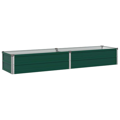 Raised Garden Bed Green 160 x 40 x 24 cm cold-rolled steeel
