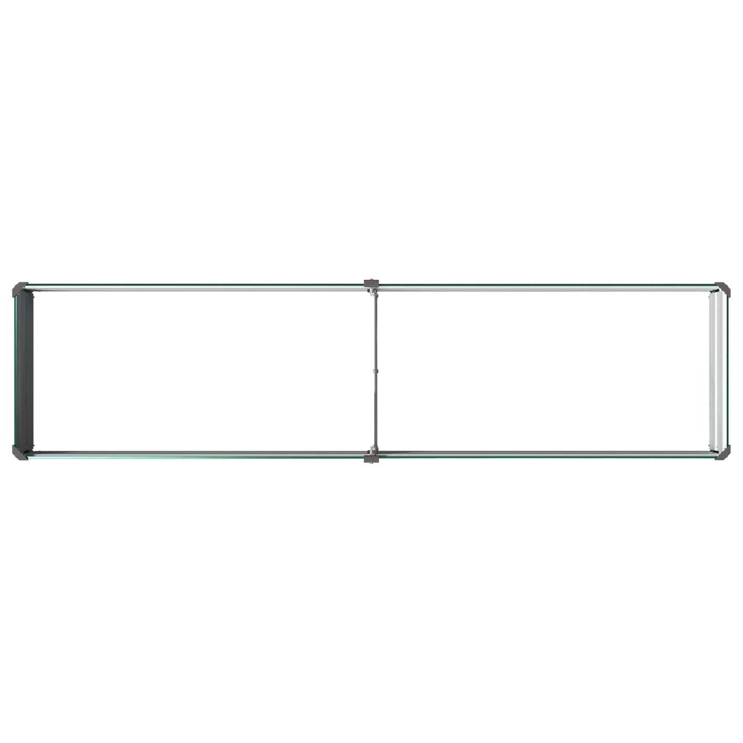 Raised Garden Bed Green 160 x 40 x 24 cm cold-rolled steeel