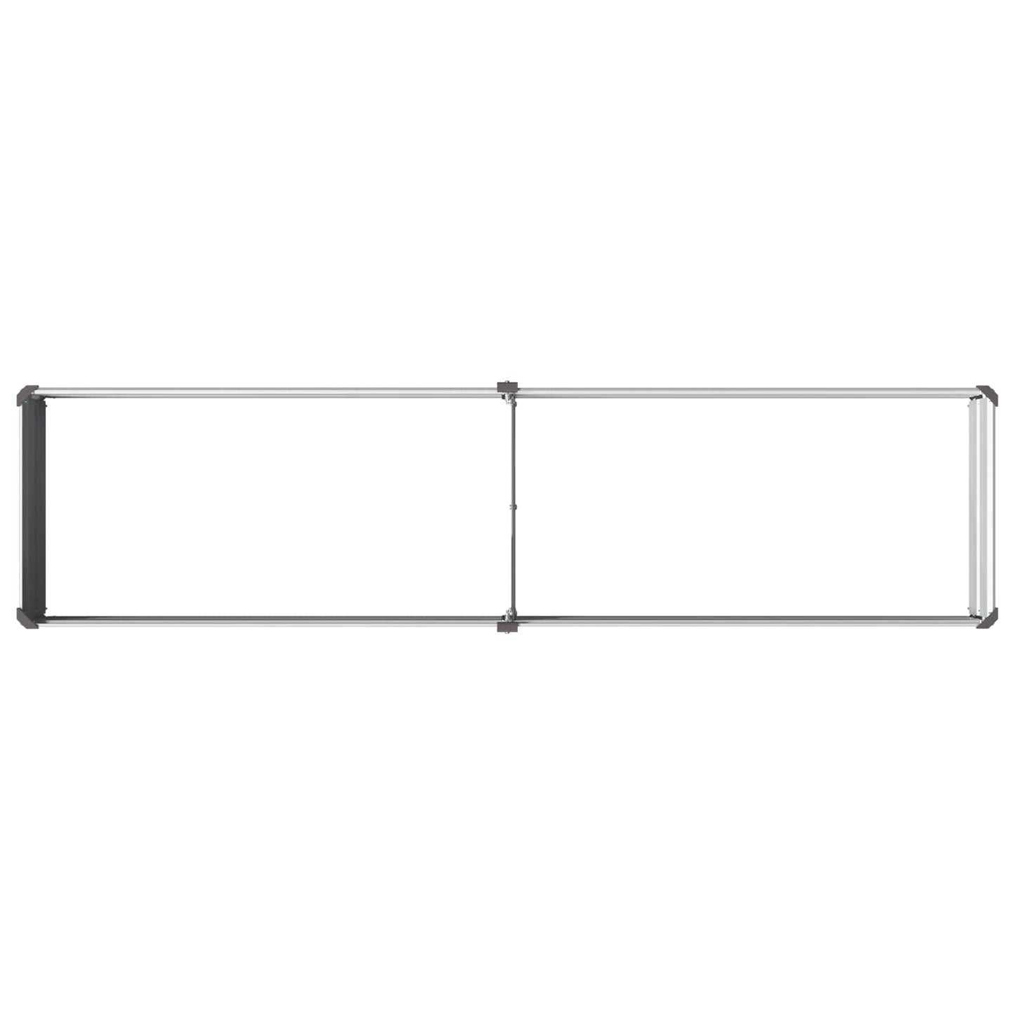 Raised Garden Bed Grey 160 x 40 x 24 cm cold-rolled steel