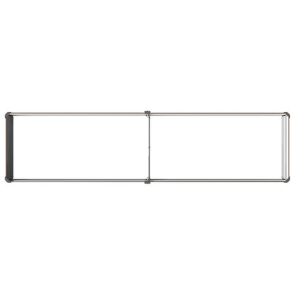 Raised Garden Bed Brown 160 x 40 x 24 cm cold-rolled steel