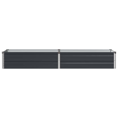 Raised Garden Bed Anthracite 160 x 40 x 24 cm cold-rolled steel