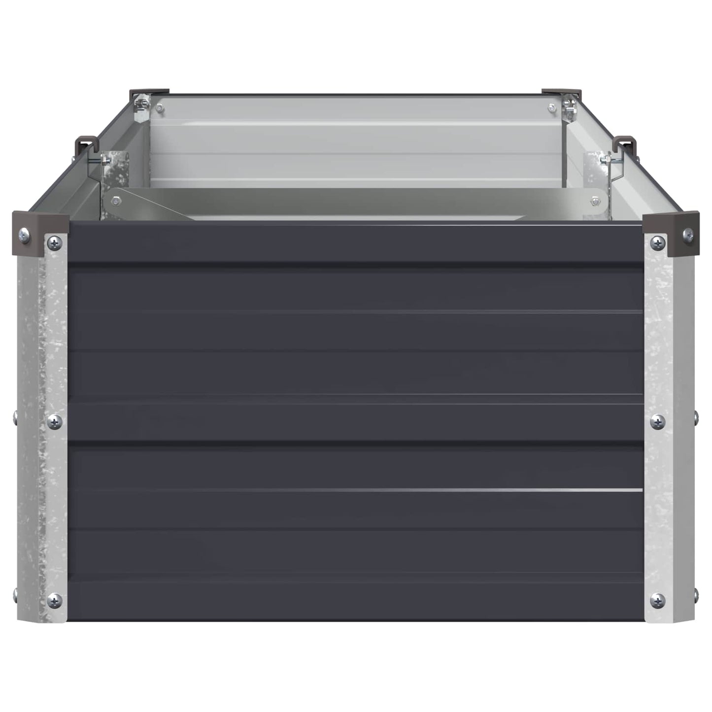 Raised Garden Bed Anthracite 160 x 40 x 24 cm cold-rolled steel