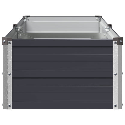 Raised Garden Bed Anthracite 160 x 40 x 24 cm cold-rolled steel