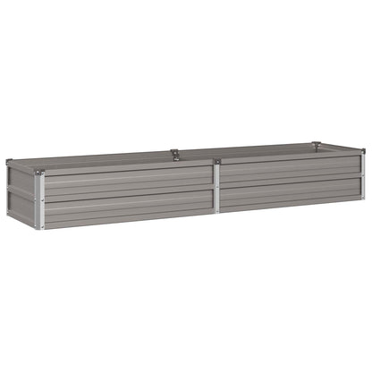 Raised Garden Bed Rusty 160 x 40 x 24 cm corton