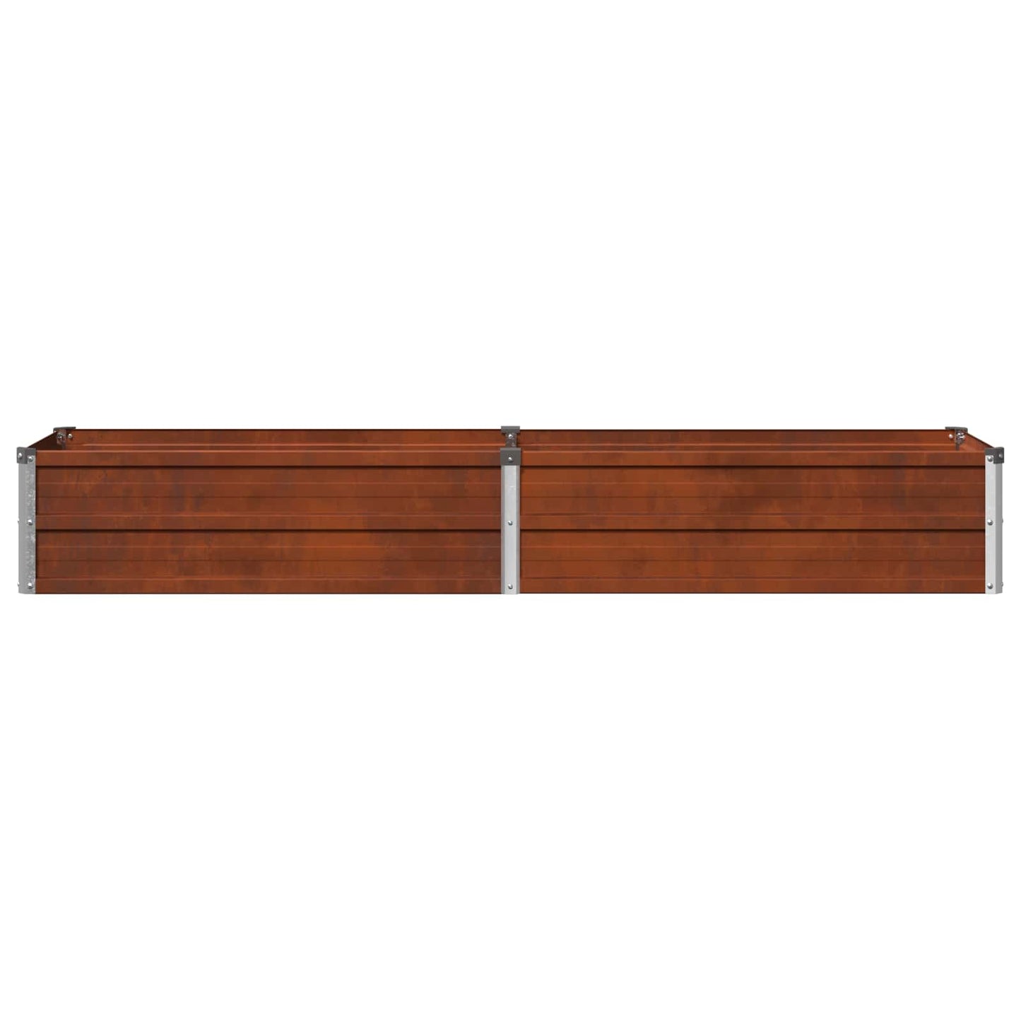 Raised Garden Bed Rusty 160 x 40 x 24 cm corton