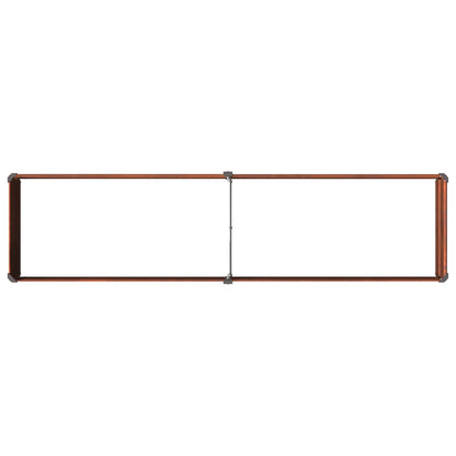 Raised Garden Bed Rusty 160 x 40 x 24 cm corton