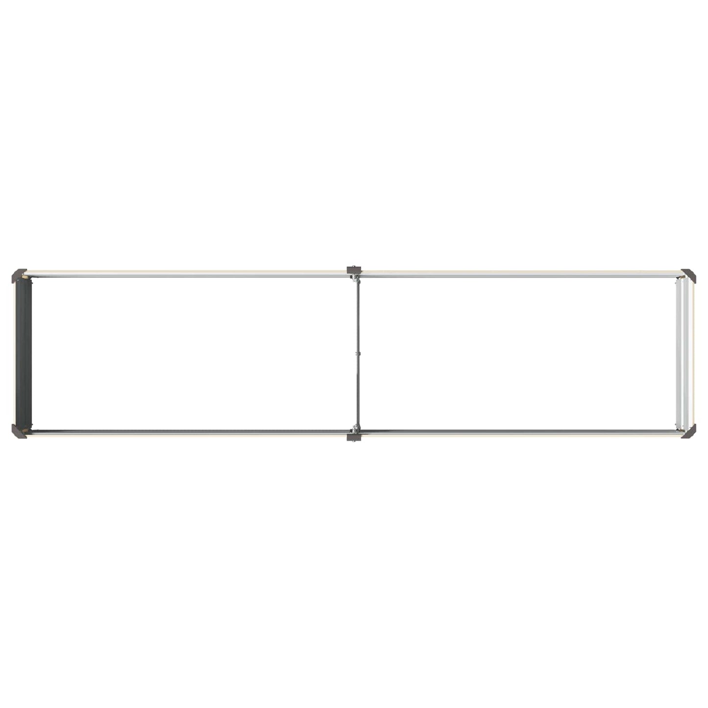 Raised Garden Bed Ivory 160 x 40 x 24 cm cold-rolled steel