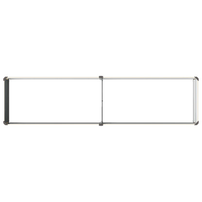 Raised Garden Bed Ivory 160 x 40 x 24 cm cold-rolled steel