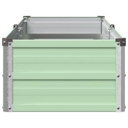 Raised Garden Bed Pastel Green 160 x 40 x 24 cm