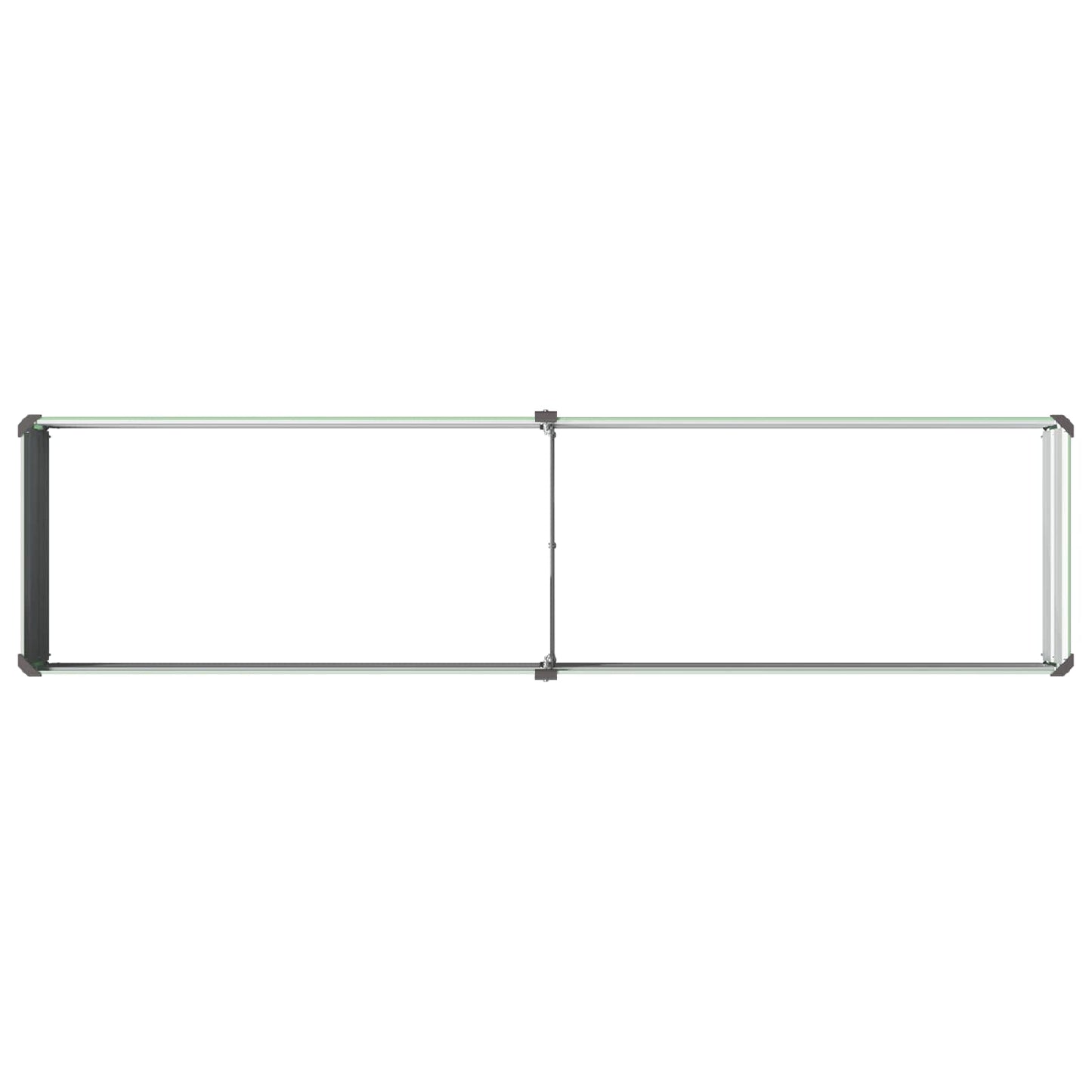 Raised Garden Bed Pastel Green 160 x 40 x 24 cm
