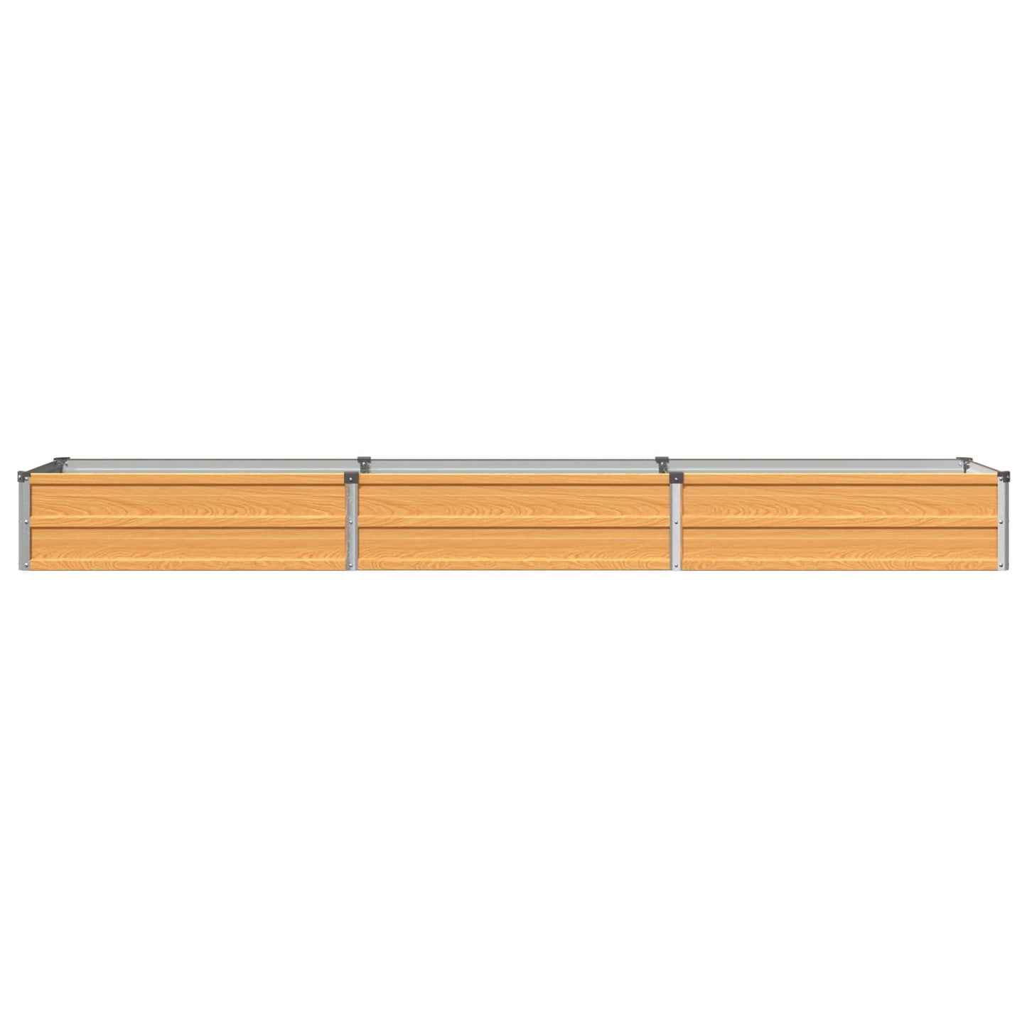 Raised Garden Bed Natural 240 x 40 x 24 cm cold-rolled steel